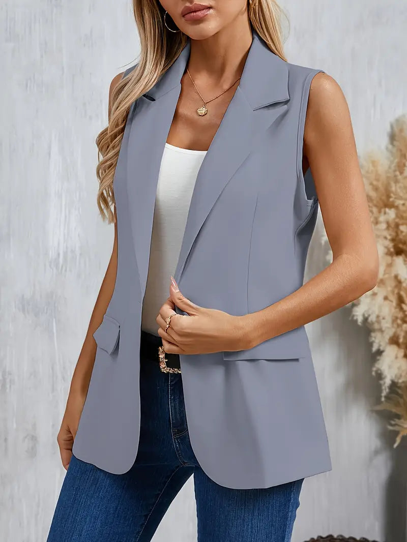 Modern Elegance Longline Vest