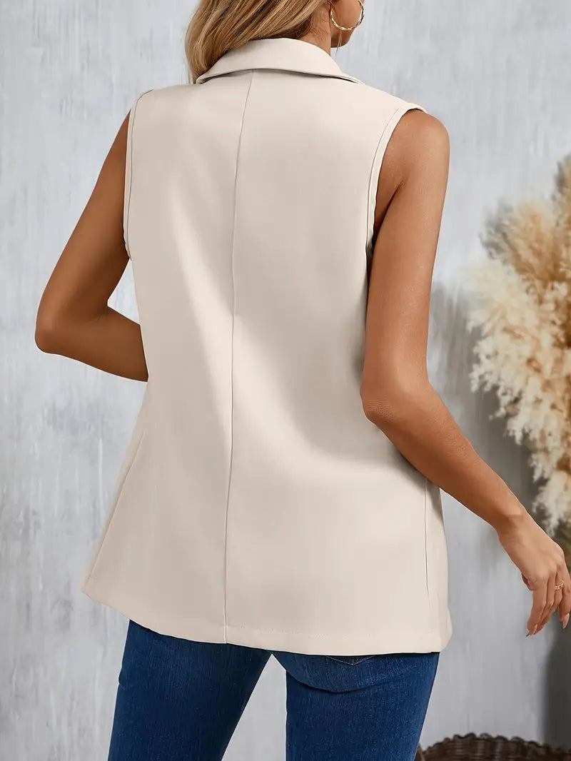 Modern Elegance Longline Vest