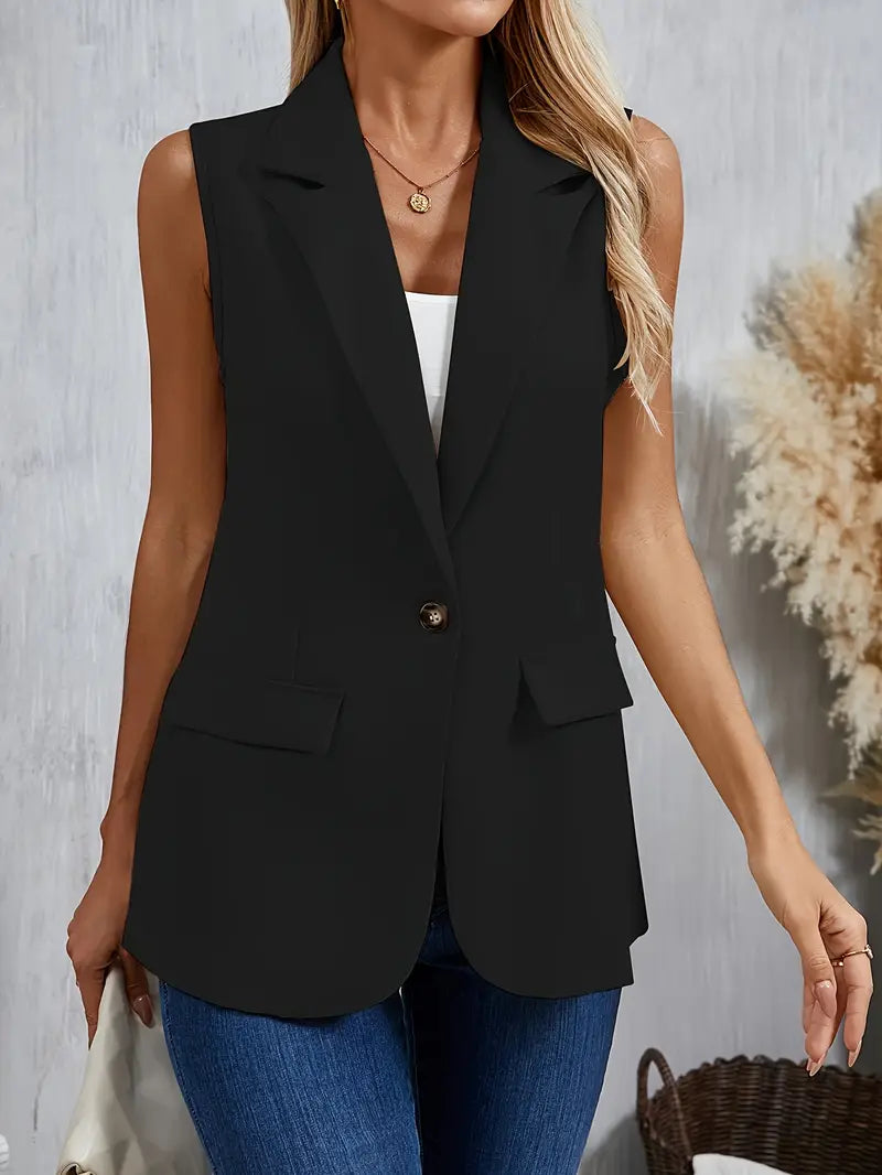 Modern Elegance Longline Vest