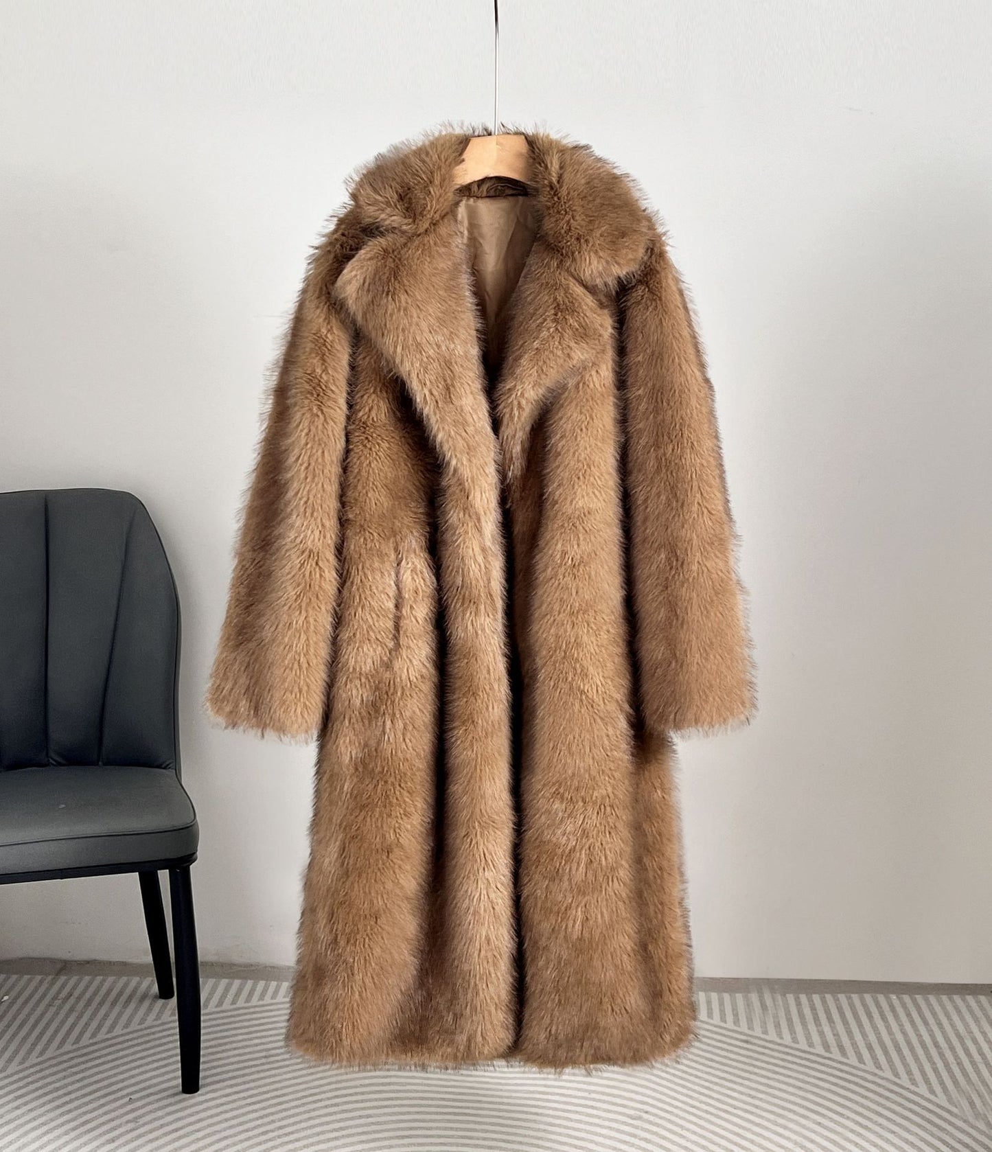 Winter Elegance Long Coat