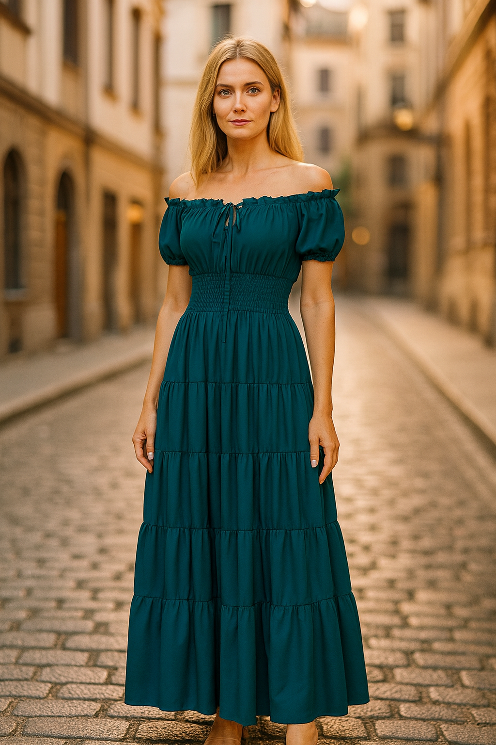 Majestic Medieval Renaissance Ball Gown