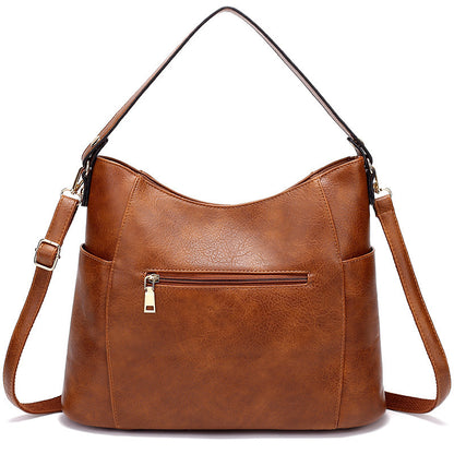 Timeless Chic Structured Leather Shoulder Bag
